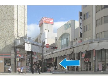 ホワイトニングカフェ 盛岡大通店(WhiteningCafe)/大通りからのアクセス１♪