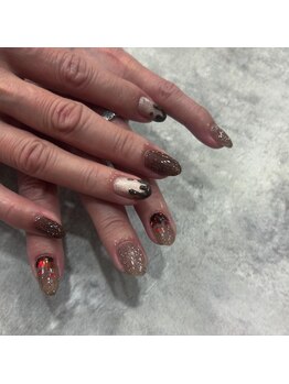 ラヴェル アール(La Bell R)/バレンタインネイル