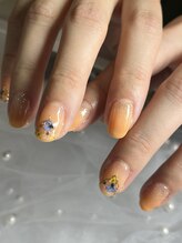 ラムネイル(la_m.nail)/押し花ネイル