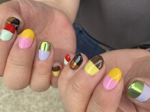 カーティシーネイルズ(curtisii NAILS)/バイカラー