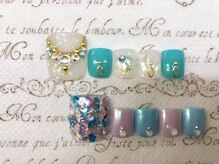 ジュエル(Jewel)/オフ込み フットやり放題 7980円