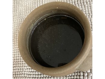 サロン ド シエル(Salon de ciel)/よもぎ蒸しの壺の中♪