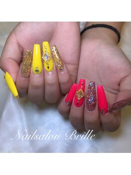 エスフィーネイルサロン ブリーユ(Esfy nailsalon Brille)/ネオンカラー