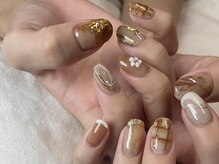 チョッタミミ(Chotta-mimi)/秋ニュアンスネイル