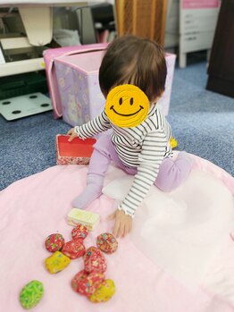かおりビューティサロン/ママさんと一緒に来院のお子さま