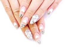 ネイルコレクション ベビーピンク(Baby Pink)/ジェル付け放題★ガラスフレンチ