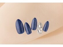 ヴァンネイル(VINGT NAIL nail&eye beauty)/シンプル囲みネイル