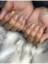 イリス(iris)/オーロラフレンチネイル