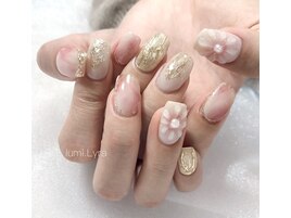 ぷっくりフラワーとニュアンス