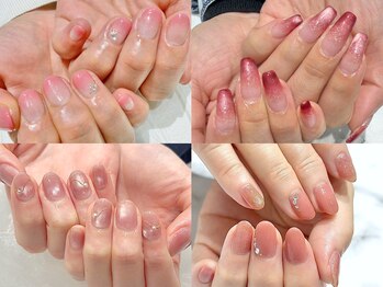 マーノ 津田沼ビート店の写真/選べるカラーは150色★人気のマグネットやミラーも豊富にご用意◎大人上品なオフィスネイルもお任せ♪