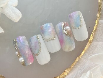 フレイヤ 千葉店(FREJA)の写真/【オフ無料】シンプルアート5,980円～デザイン持ち込みOK！カウンセリング力◎高技術◎理想通りの指先に♪