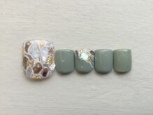 ルリアンネイル(le lien nail)/Foot定額アートコースB