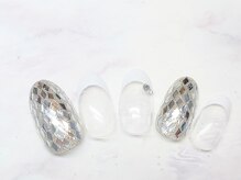 ネイルプラータ(Nail Plata)/シンプルフレンチ【7780】