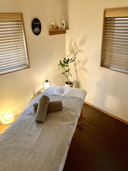 アロマセラピーサロン クオーレ(Cuore)/*施術部屋*