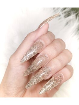 ★ぎらぎらフラッシュネイル☆