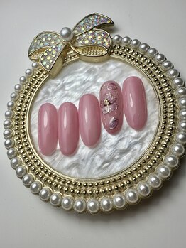 ブリリアント/桜ネイル