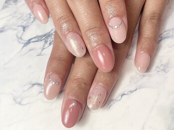 ヘアーアンドネイル ルシア(Hair&Nail Lucia)/定額デザイン¥6820-ネイル！