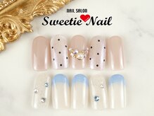 スウィーティーネイル あべのキューズタウン店(Sweetie Nail)/【ハンド】定額アートコース ２
