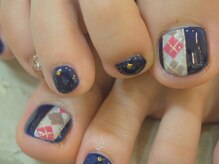 アールローズ(R-rose)/アーガイルチェックフット