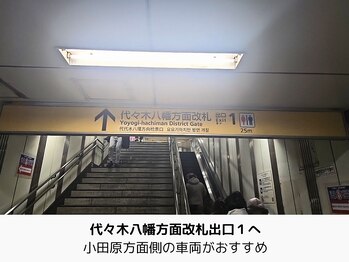 エコナ 代々木上原(Econa)/代々木八幡方面改札１へ