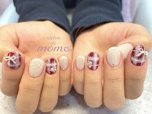 サロン ド モモ(salon de momo)/期間限定のクリスマスネイル