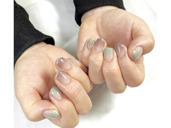 バーガンディ(BURGUNDY)/グラデーション