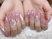 レアネイル 新宿(le'a nail)/カラグラマグネットネイル