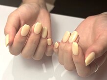 パダアット ヴァラネイル 天神南店(PADA at VALLANAIL)/レモンイエロー/ワンカラー