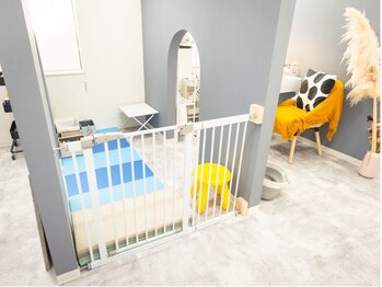 ユキハネイル(yukiha.nail)の写真/子育て中ママの味方◎高技術×スピーディーで話題!キッズスペース有☆子供がいても綺麗でいたいママを応援*