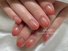 リノネイル(Lino Nail)/グラデーション/高松ネイル/栗林