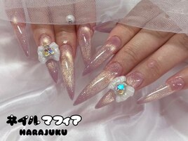 マグネット/ロングネイル/原宿