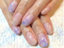 トレス ネイルサロン(3.tres.Nail Salon)/【ニュアンスマーブルネイル】