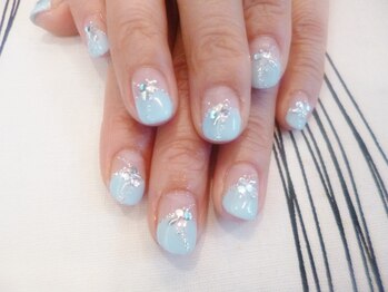 キッカ(kicca)/○゜。大人パステルブルー。゜○