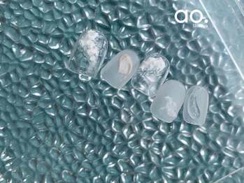 アオ 渋谷(ao.)/クリアネイル