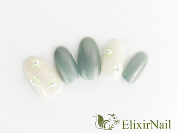 エリクサーネイル 五反田(Elixir Nail)/定額a シンプル/クーポン使用