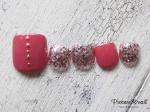 シンプリー 吉祥寺店(Simpliee by Procare nail)/【フット】スタッズ＆グリッター