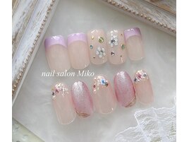 フレンチ　マグネット小花柄
