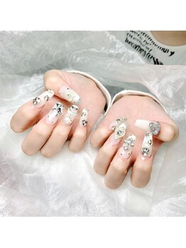 ヘブン ネイル 鶯谷(HEAVEN Nail)/White Full Design