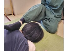 整体院 エン(en)の雰囲気（足技だけでなくストレッチやヘッドなどオプションメニューもあり）