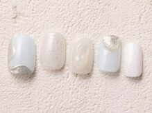 アイネイルズ 渋谷店(I nails)/パステルブルーイエロー