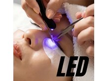 最新型LEDライト使用。LED特有の熱さも無く不快感ゼロ持ちも◎