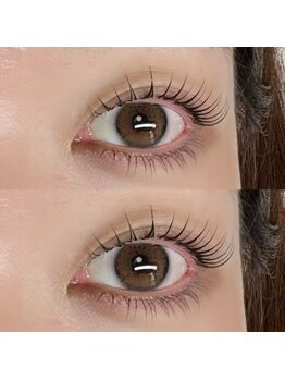 eyesalon wag【眉毛アイブロウ/まつげパーマ】の写真/まつげパーマ¥3,500★ナチュラルカールでぱっちり目元に♪自然に垢抜けた印象へ！
