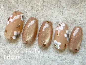 SS flower nail