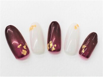 ネイルサロンセレーネ(Selene)/金箔ネイル