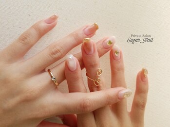 シュガーネイル(sugar nail)/シアーネイル
