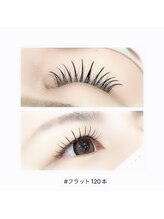 アイラッシュ ネイル バイ キララ(eyelash nail by KIRARA)/フラット120本