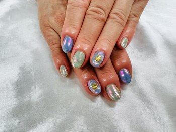 ユリシスネイル(ULYSSES NAIL)/ミラーニュアンスネイル