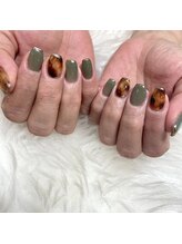 トータルサロン 白べぇーっ プラス/べっ甲ネイル