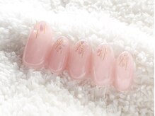 ネイルサロンブラン(nail salon BLANC)/クラッシュシェルネイル