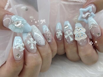 リボンアディクト(ribbon addict)/推しネイル☆